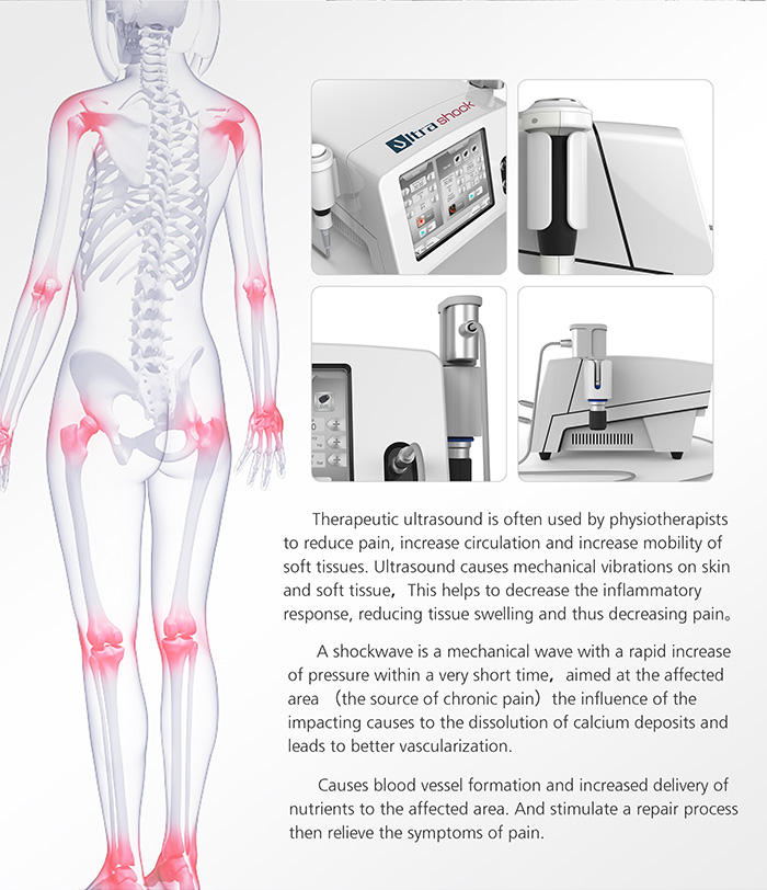 2 in 1 Ultrasound Shockwave machine